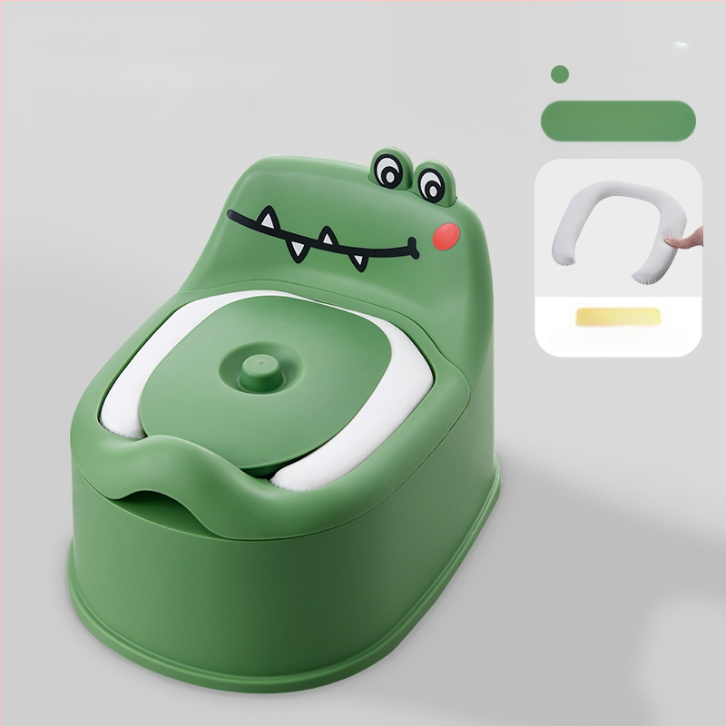 Mali dječji WC s crtanim filmom dinosaura Mali WC Jednostavni dječji WC za bebe Dječji WC Kanta za urin