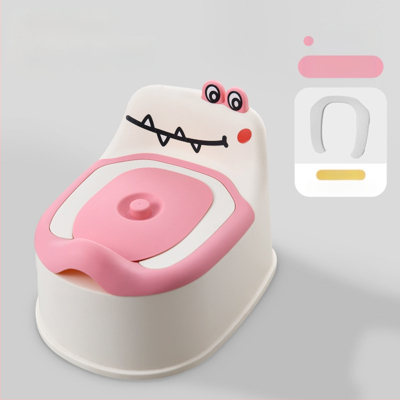 Mali dječji WC s crtanim filmom dinosaura Mali WC Jednostavni dječji WC za bebe Dječji WC Kanta za urin