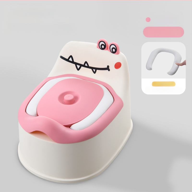 Mali dječji WC s crtanim filmom dinosaura Mali WC Jednostavni dječji WC za bebe Dječji WC Kanta za urin