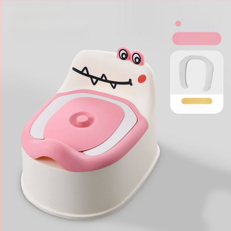 Mali dječji WC s crtanim filmom dinosaura Mali WC Jednostavni dječji WC za bebe Dječji WC Kanta za urin