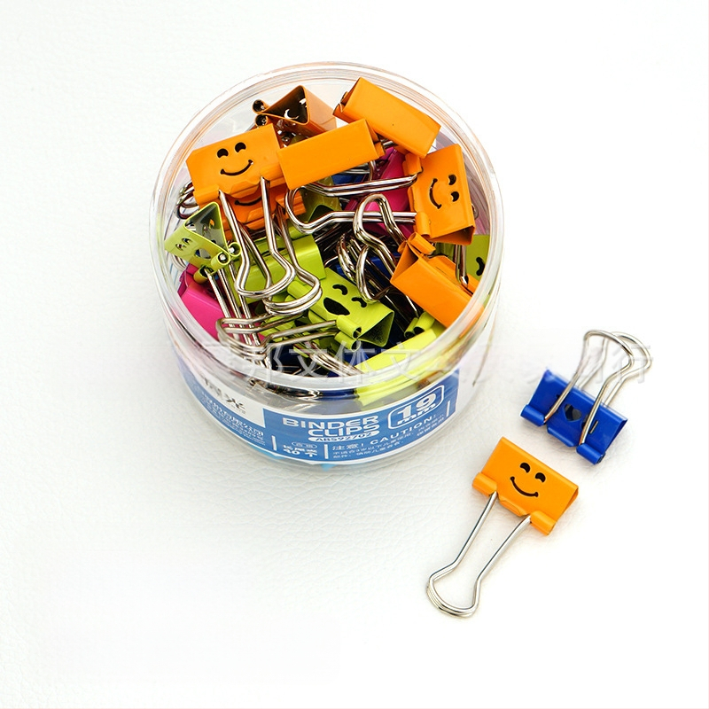 „Chenguang“ kanceliarinių prekių spalvota ilga uodegos segtukas, didelė bandymo sąvaržėlė, 25 mm, maža metalinė vištos uodegos segtukas, maža sąvaržėlė su segtuku