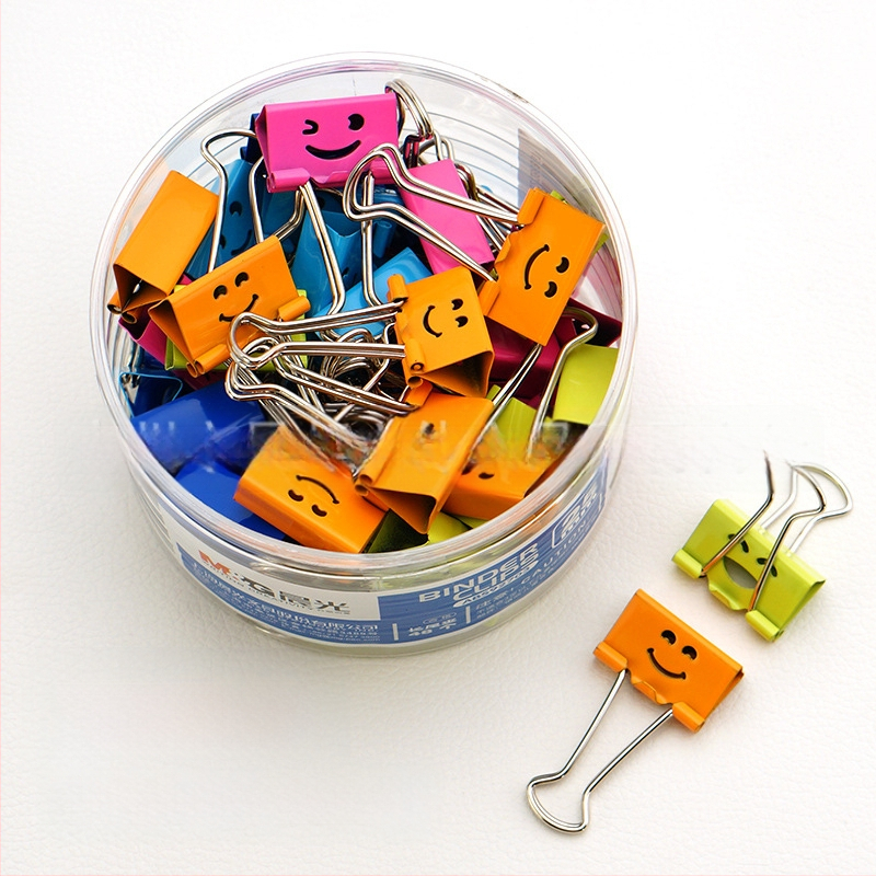 „Chenguang“ kanceliarinių prekių spalvota ilga uodegos segtukas, didelė bandymo sąvaržėlė, 25 mm, maža metalinė vištos uodegos segtukas, maža sąvaržėlė su segtuku