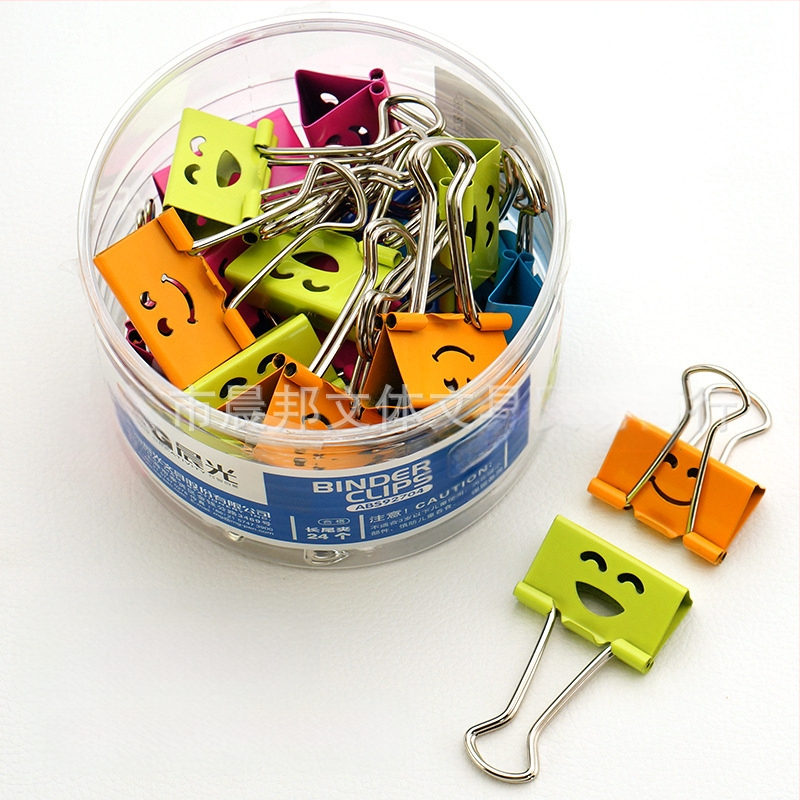 „Chenguang“ kanceliarinių prekių spalvota ilga uodegos segtukas, didelė bandymo sąvaržėlė, 25 mm, maža metalinė vištos uodegos segtukas, maža sąvaržėlė su segtuku