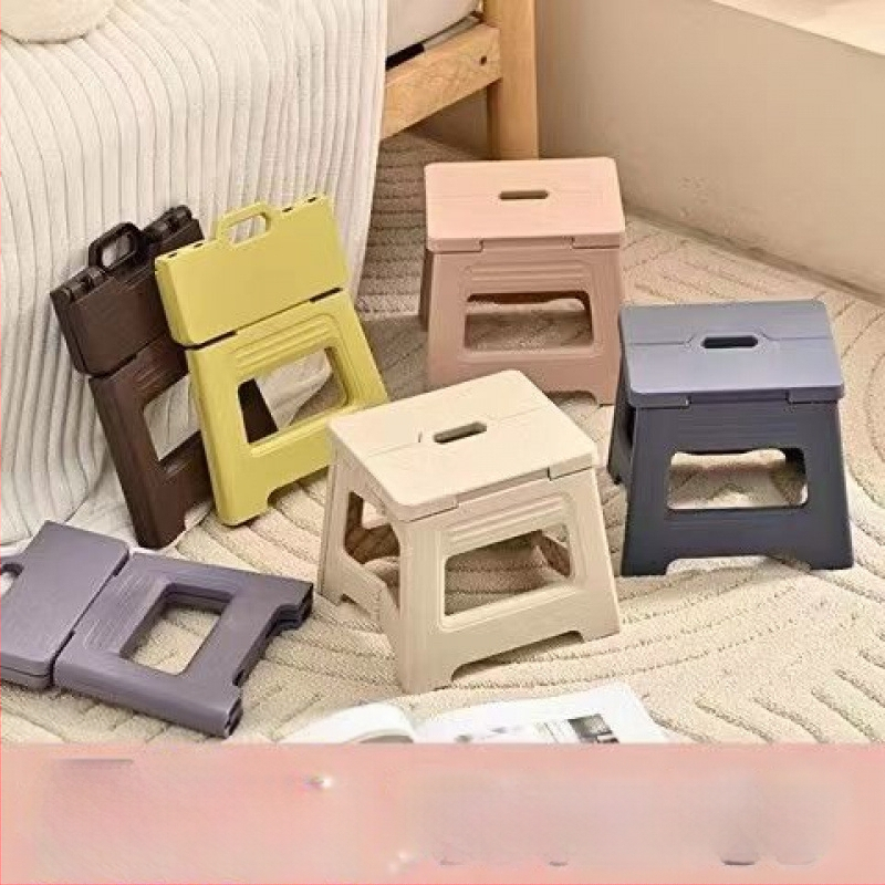 Scaun pliabil portabil în aer liber, scaun mic, scaun pliabil pentru adulți, scaun simplu de camping pentru pescuit, bancă mică pentru tren