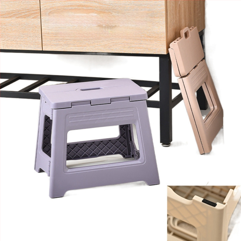 Scaun pliabil portabil în aer liber, scaun mic, scaun pliabil pentru adulți, scaun simplu de camping pentru pescuit, bancă mică pentru tren