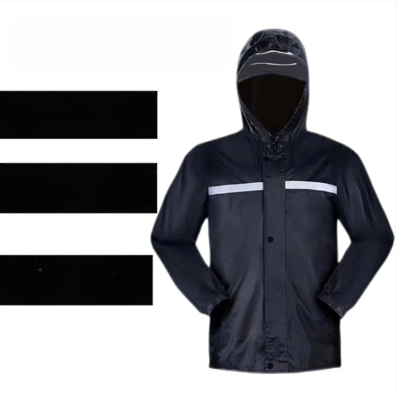 Дъждобрани на едро, анти-бунт дъждобран, дъждобран, костюм, дебел оксфордски плат, устойчив на износване, отразяващи мъжки водоустойчиви панталони за езда на долната част на тялото