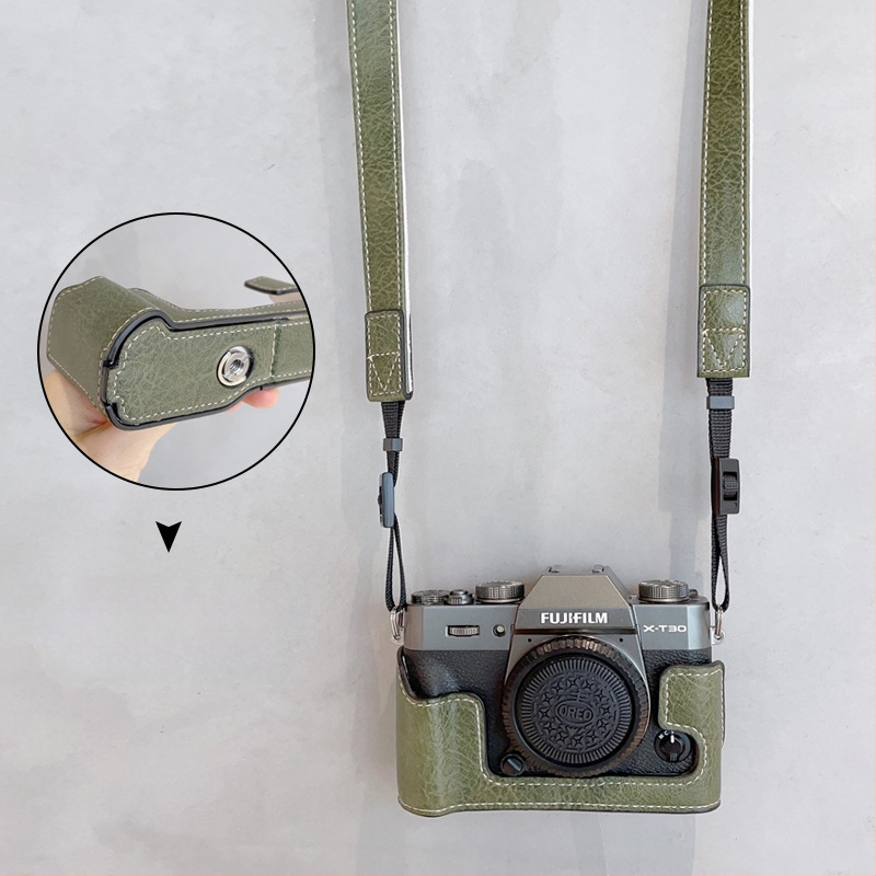 Piemērots Fuji Xt30 universālajai otrās paaudzes rozā pamatnei, X100V puskomplektam, Xt20 ādas maciņam, Xt10 kameras somai, Xt5