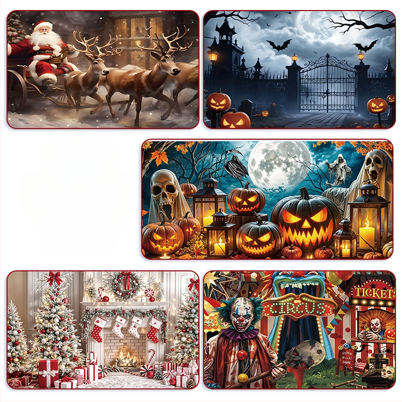 Честита Нова Година Фон Плат Банер Флаг Декорации Банер Аранжировка Тема Парти Атмосфера Сцена Трансгранично