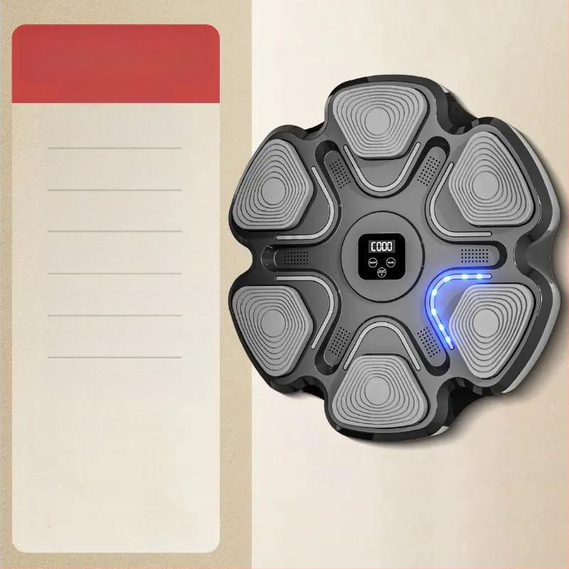 Intelligentne muusikapoksimasinate treener Internet Pidulik reaktsioonisein Sihtmärk Poksisihtmärk Kodu Lapsed mängivad rütmisihtmärki Täiskasvanute treening