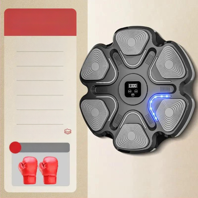 Intelligentne muusikapoksimasinate treener Internet Pidulik reaktsioonisein Sihtmärk Poksisihtmärk Kodu Lapsed mängivad rütmisihtmärki Täiskasvanute treening