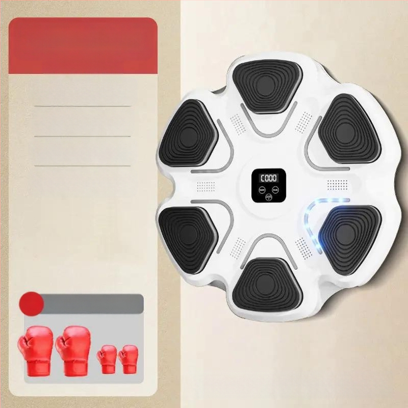 Intelligentne muusikapoksimasinate treener Internet Pidulik reaktsioonisein Sihtmärk Poksisihtmärk Kodu Lapsed mängivad rütmisihtmärki Täiskasvanute treening