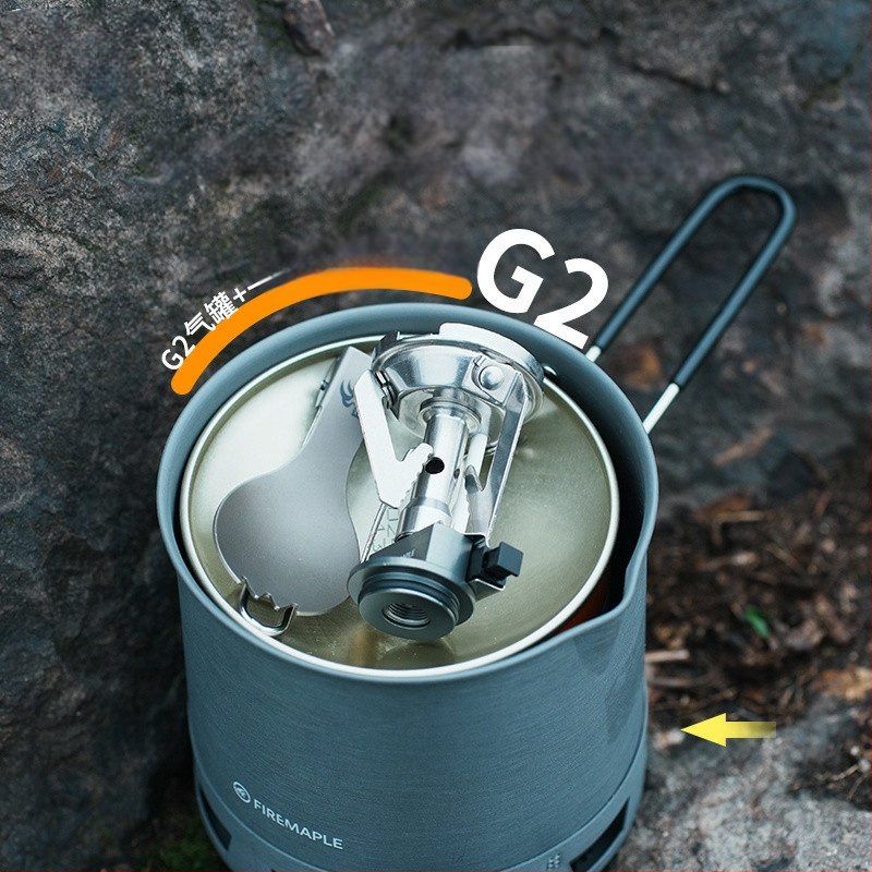 Многофункционален Green II Hot Single Pot съд за готвене на открито, къмпинг, туризъм, катерене, съдове за готвене, универсален съд за готвене