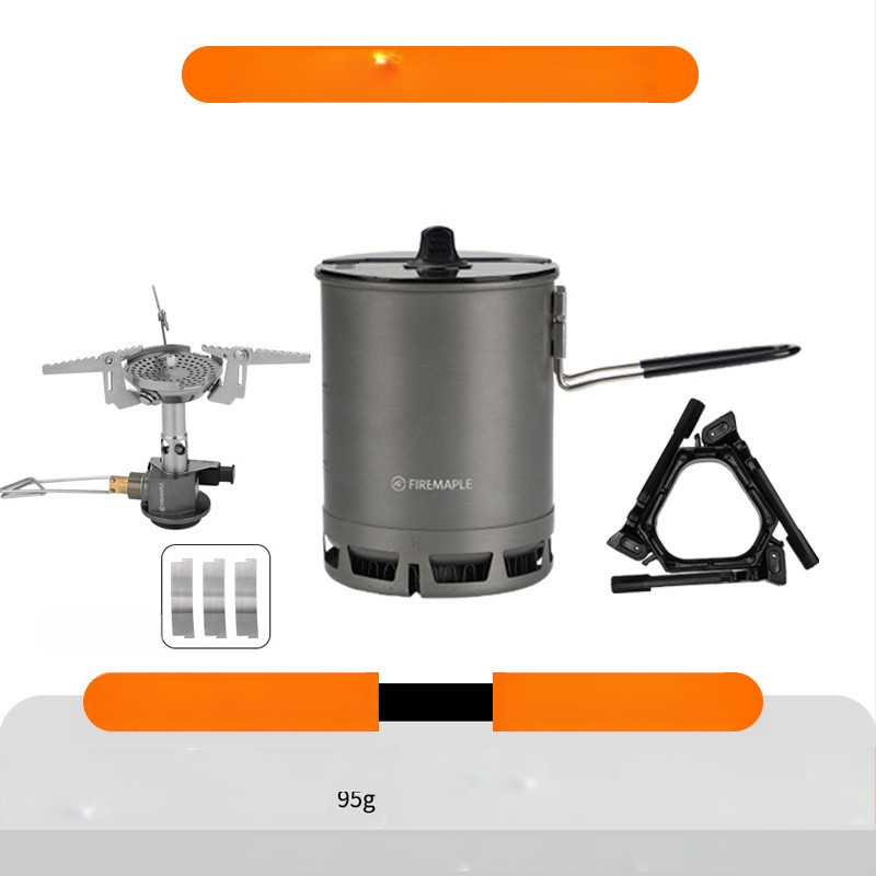 Многофункционален Green II Hot Single Pot съд за готвене на открито, къмпинг, туризъм, катерене, съдове за готвене, универсален съд за готвене