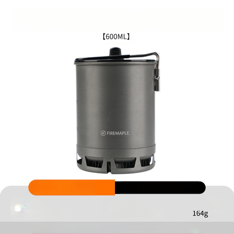 Многофункционален Green II Hot Single Pot съд за готвене на открито, къмпинг, туризъм, катерене, съдове за готвене, универсален съд за готвене