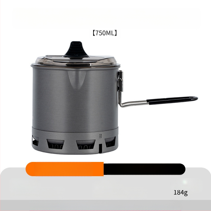 Многофункционален Green II Hot Single Pot съд за готвене на открито, къмпинг, туризъм, катерене, съдове за готвене, универсален съд за готвене