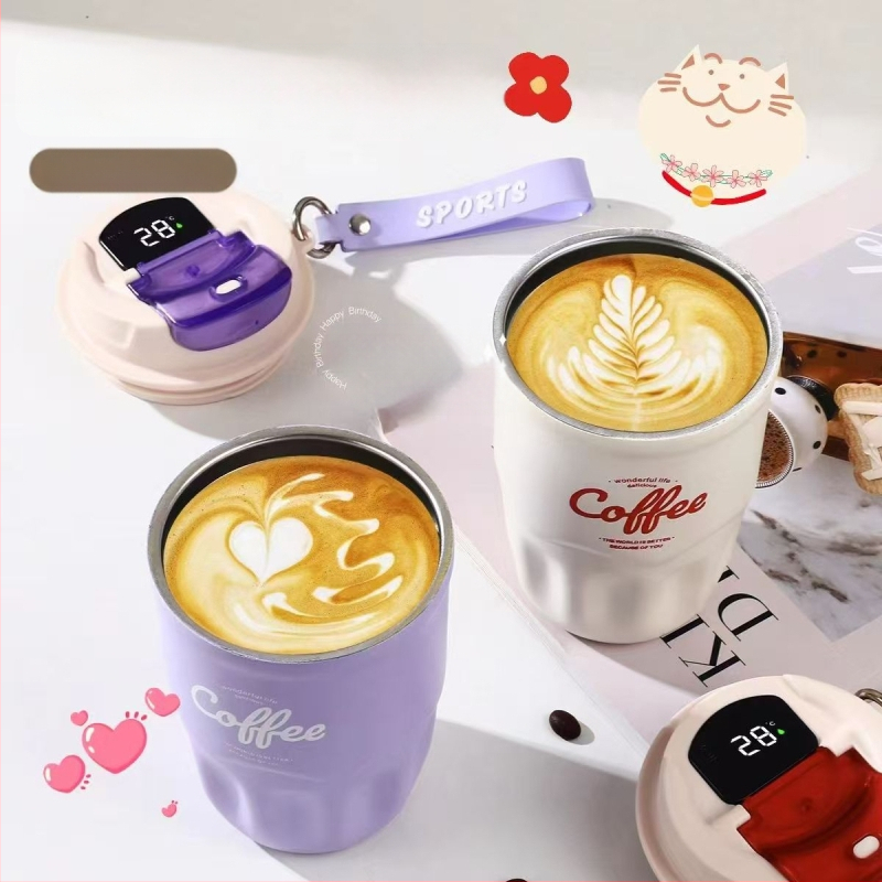 Δημοφιλές θερμός από ανοξείδωτο ατσάλι 316 για το σπίτι και το γραφείο, φλιτζάνι καφέ υψηλής εμφάνισης, φορητό κύπελλο άμεσου πόσιμου νερού για υπαίθριες αθλητικές δραστηριότητες