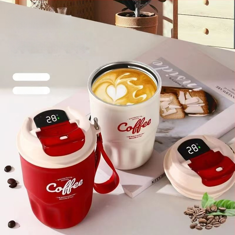 Δημοφιλές θερμός από ανοξείδωτο ατσάλι 316 για το σπίτι και το γραφείο, φλιτζάνι καφέ υψηλής εμφάνισης, φορητό κύπελλο άμεσου πόσιμου νερού για υπαίθριες αθλητικές δραστηριότητες