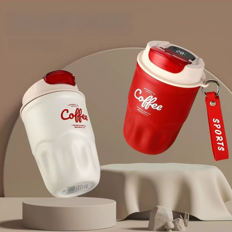 Δημοφιλές θερμός από ανοξείδωτο ατσάλι 316 για το σπίτι και το γραφείο, φλιτζάνι καφέ υψηλής εμφάνισης, φορητό κύπελλο άμεσου πόσιμου νερού για υπαίθριες αθλητικές δραστηριότητες