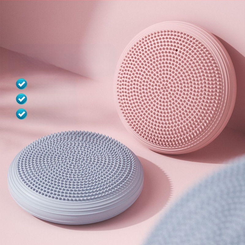 Naujas PVC jogos balanso kilimėlis pripučiamas masažo pagalvėlė sutirštintas sprogimui atsparus balanso kamuolys