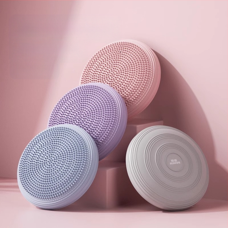 Naujas PVC jogos balanso kilimėlis pripučiamas masažo pagalvėlė sutirštintas sprogimui atsparus balanso kamuolys