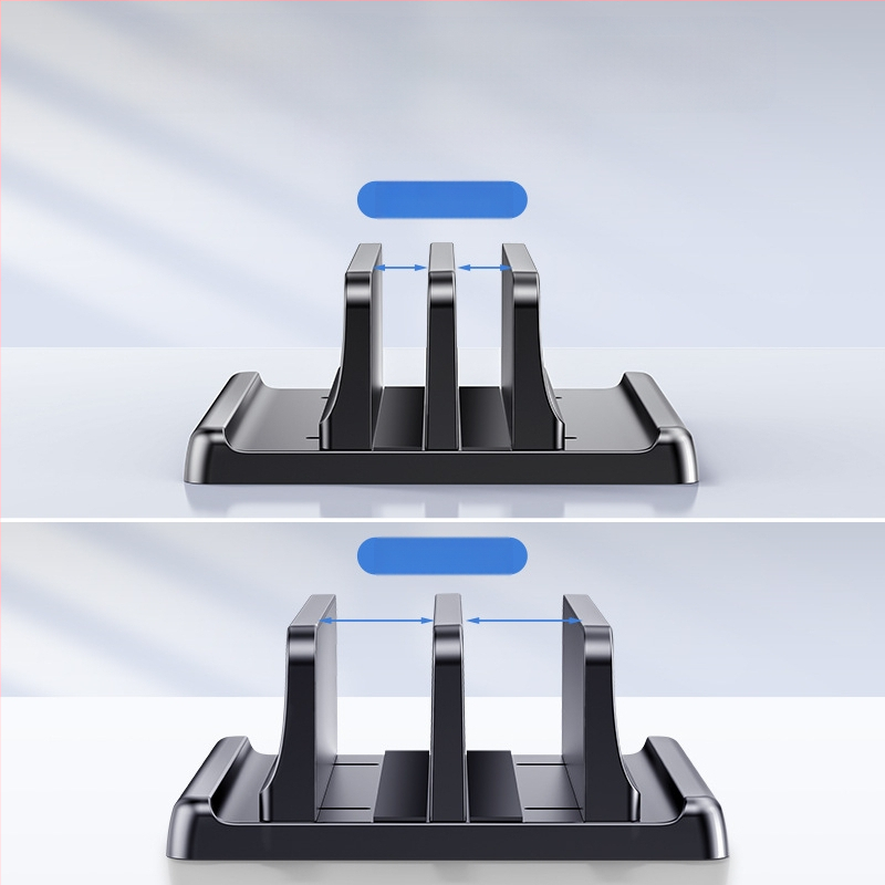 Sülearvuti vertikaalne kronsteini külgmine vertikaalne välise ekraani riputamine soojuse hajumise tugi hoiustamine kohaldatav m