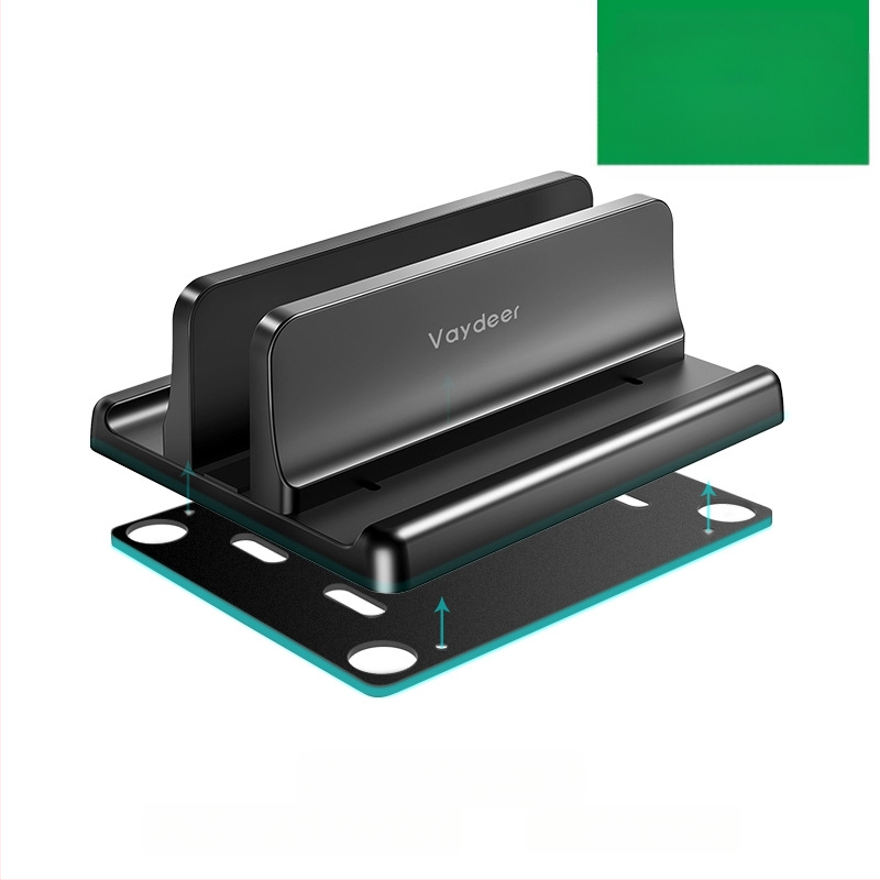 Sülearvuti vertikaalne kronsteini külgmine vertikaalne välise ekraani riputamine soojuse hajumise tugi hoiustamine kohaldatav m