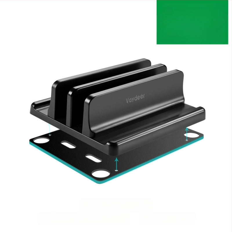 Sülearvuti vertikaalne kronsteini külgmine vertikaalne välise ekraani riputamine soojuse hajumise tugi hoiustamine kohaldatav m