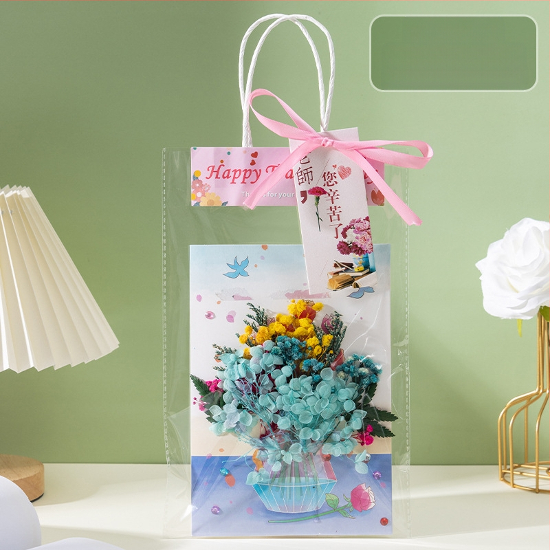 Ръчно изработени поздравителни картички за Деня на учителя, детски „Направи си сам“, изработка от родители и деца, триизмерни картички с букети цветя, подаръчни материали за детска градина за учители