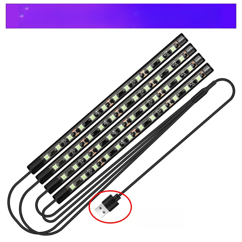 Auto esitule auto salongi modifikatsioonideta LED värviline gaasilamp auto USB-tallaga salongilamp muusikarütmilamp