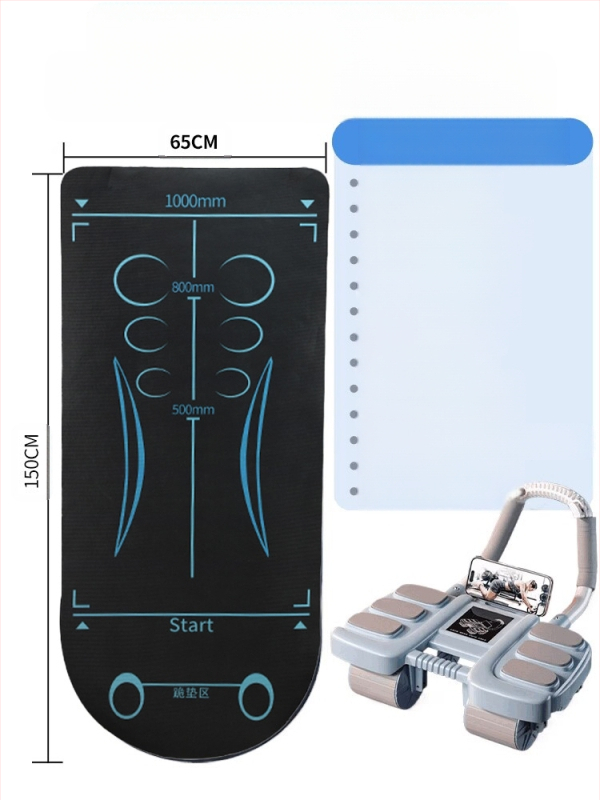 Uus neljarattaline automaatne kõhulihaste ratas meestele ja naistele mõeldud treeningvarustus Artifact Sports Home kõhulihaste ratas