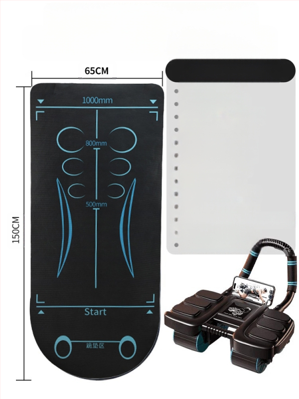 Uus neljarattaline automaatne kõhulihaste ratas meestele ja naistele mõeldud treeningvarustus Artifact Sports Home kõhulihaste ratas