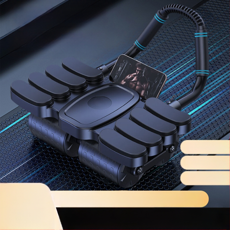 Uus neljarattaline automaatne kõhulihaste ratas meestele ja naistele mõeldud treeningvarustus Artifact Sports Home kõhulihaste ratas