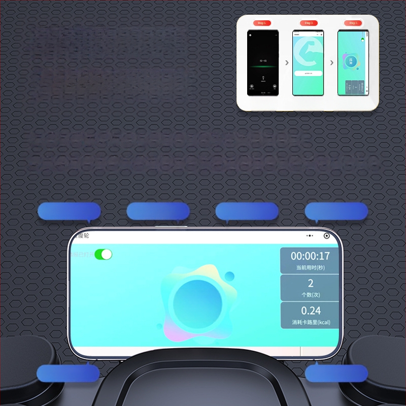 Uus neljarattaline automaatne kõhulihaste ratas meestele ja naistele mõeldud treeningvarustus Artifact Sports Home kõhulihaste ratas