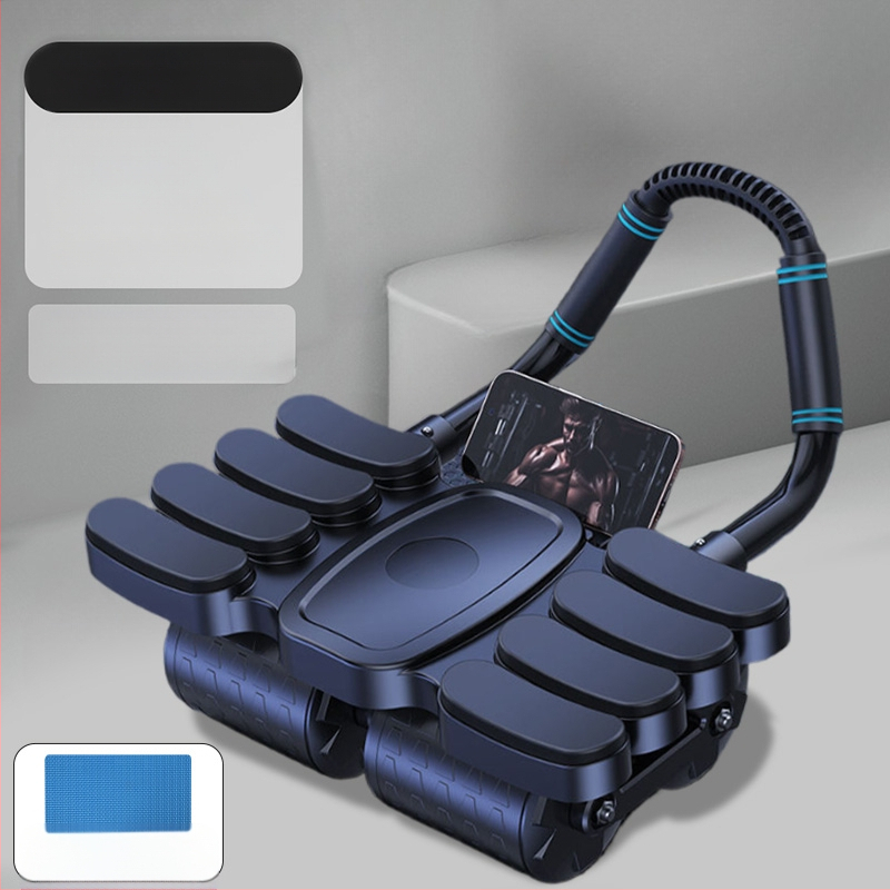 Uus neljarattaline automaatne kõhulihaste ratas meestele ja naistele mõeldud treeningvarustus Artifact Sports Home kõhulihaste ratas