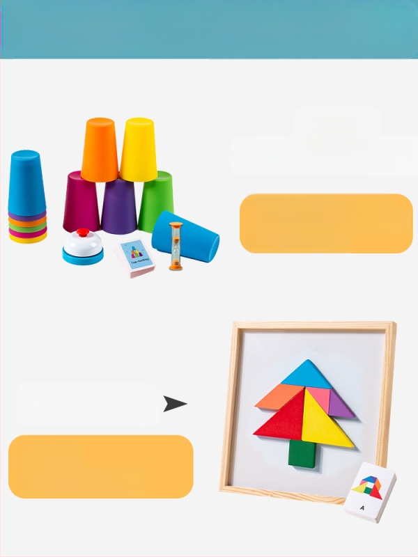 Bērnu sacensību kauss Ātri pagatavojama kausa bērnudārzs Agrīnās izglītības intelekts Krāsu izziņa Vecāku un bērnu interaktīvas galda spēles rotaļlietas Pārrobežu