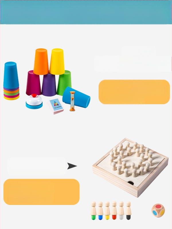 Bērnu sacensību kauss Ātri pagatavojama kausa bērnudārzs Agrīnās izglītības intelekts Krāsu izziņa Vecāku un bērnu interaktīvas galda spēles rotaļlietas Pārrobežu