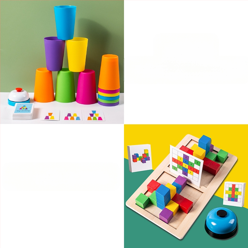 Bērnu sacensību kauss Ātri pagatavojama kausa bērnudārzs Agrīnās izglītības intelekts Krāsu izziņa Vecāku un bērnu interaktīvas galda spēles rotaļlietas Pārrobežu