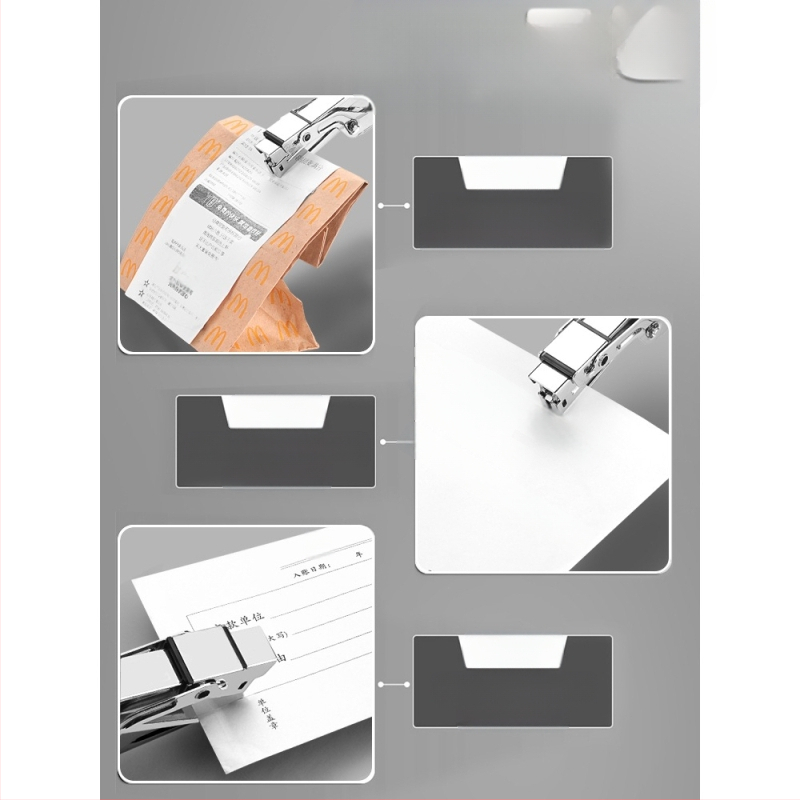 Tööjõudu säästev käeshoitav klammerdaja, multifunktsionaalne kommertsklammerdaja paksude raamatute jaoks, üliõpilasbüroo kasutamiseks, suur formaat, suur koduköitmine