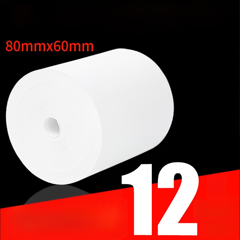 Termokaspaber 5730-5740-5750 Supermarketi kviitung 8060 Trükipaber Köögijärjekord Väike must toru Hulgimüük