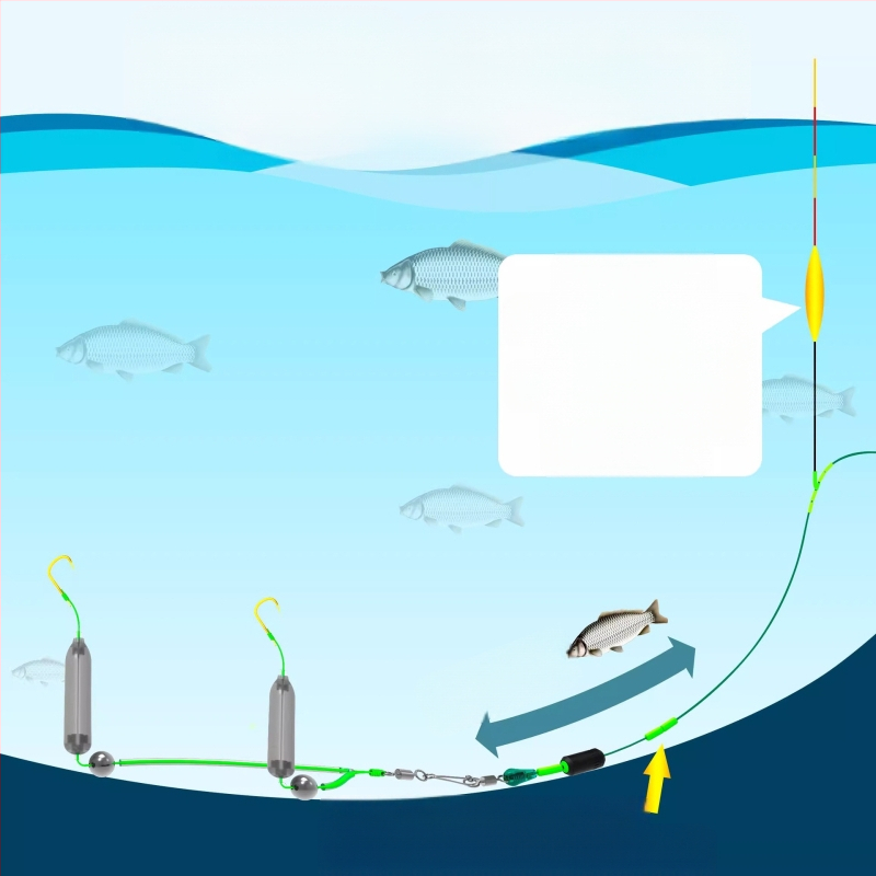 Takerdumisvastane topeltkonks, viimistletud Euroopa karpkala konks, tagurpidi põhjapüügikomplekt, õngekonks, kuldne varrukas, kuldne meriõhtu, ise-ni takerdumisvastane põhjakonks