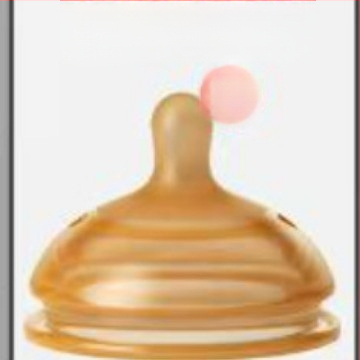 Silikoonist võõrutuspudel vastsündinutele, 6 kuud ja vanemad, rinnapiima kaarekujulise disainiga lutt