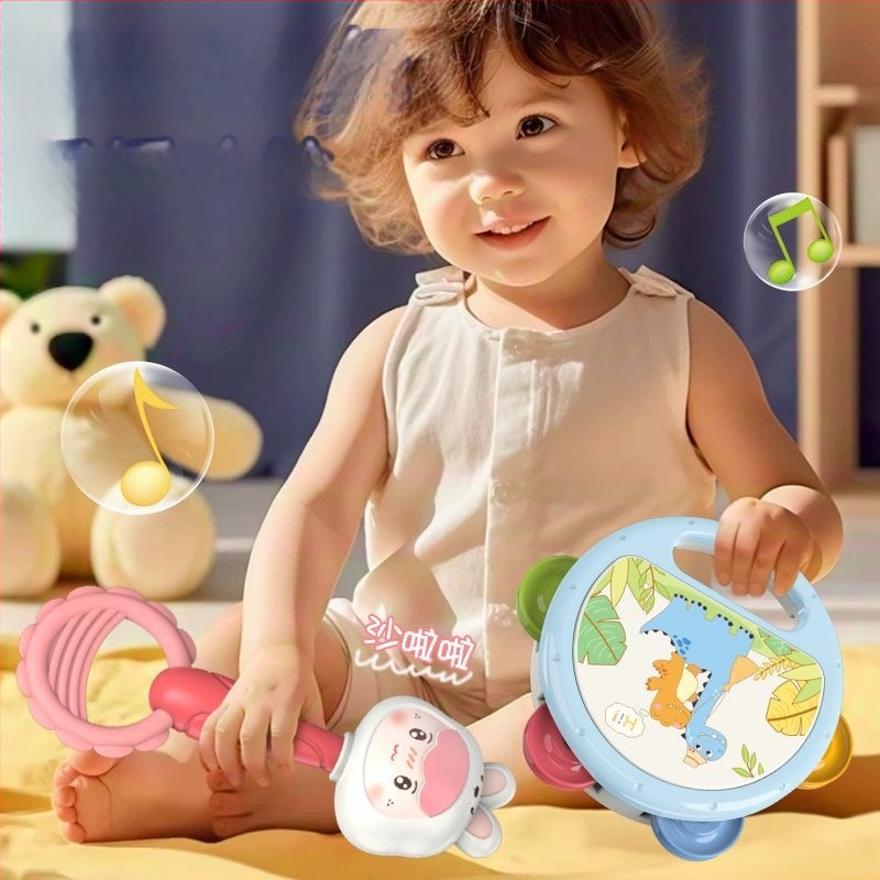 Tarpvalstybiniai vaikų rankų plojimai tamburinui, smėlio plaktukui, berniukams ir mergaitėms, koncentracijos lavinimas, intelektualinis vystymasis, smegenų barškutis, ankstyvojo ugdymo žaislai