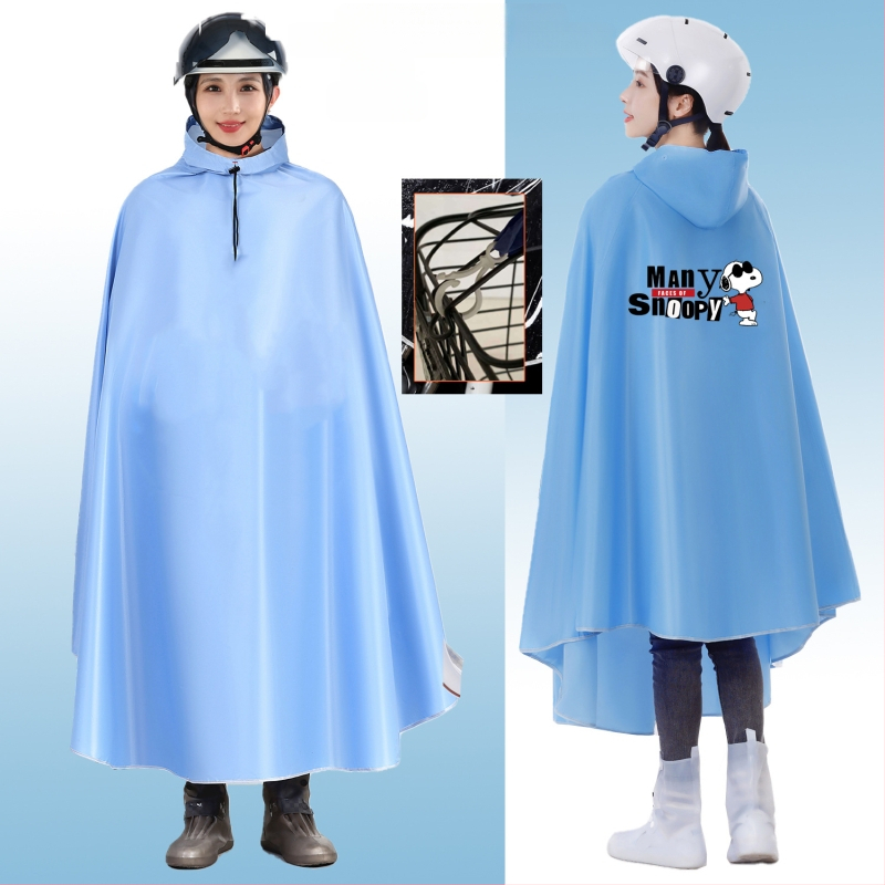 Jalgratta poncho vihmamantel elektriautole vihmakindel suurendatud ühe jalgrattaga akuga auto poncho meeste ja naiste täiskasvanute vihmamantel