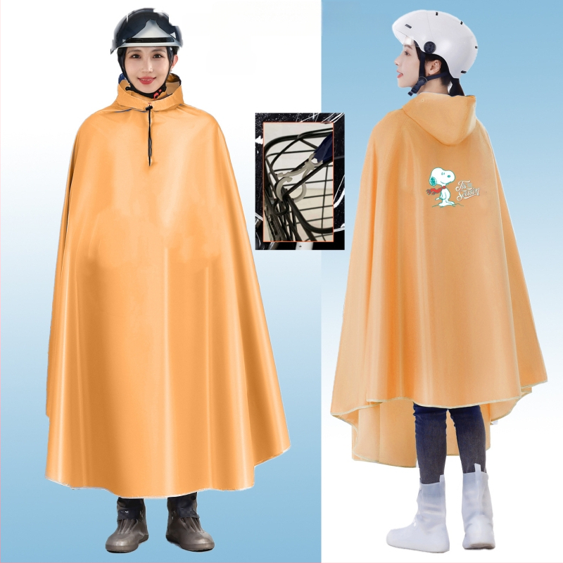 Jalgratta poncho vihmamantel elektriautole vihmakindel suurendatud ühe jalgrattaga akuga auto poncho meeste ja naiste täiskasvanute vihmamantel