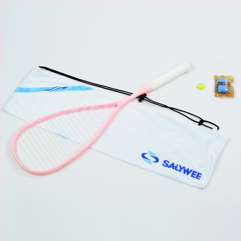 „Salywee“ patobulinta visiškai anglies pluošto profesionali skvošo raketė „Olivia 2.0“ integruota itin lengva 155 ± 5 g