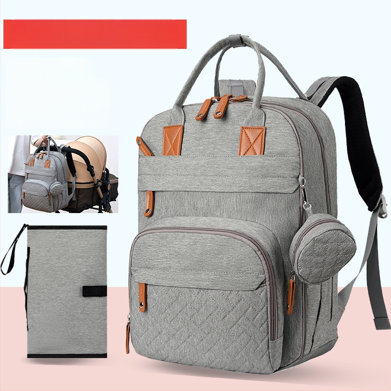 Piiriülene uus multifunktsionaalne kaasaskantav emmekott, Baoma seljakott, suure mahutavusega ema- ja beebikott uriinipadjaga