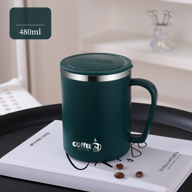 304 nerūdijančio plieno puodelis, dvigubo sluoksnio izoliuotas pieno puodelis, apsaugantis nuo kritimo, vandens puodelis su dangteliu, arbatos puodelis, biuro darbuotojo kavos puodelis