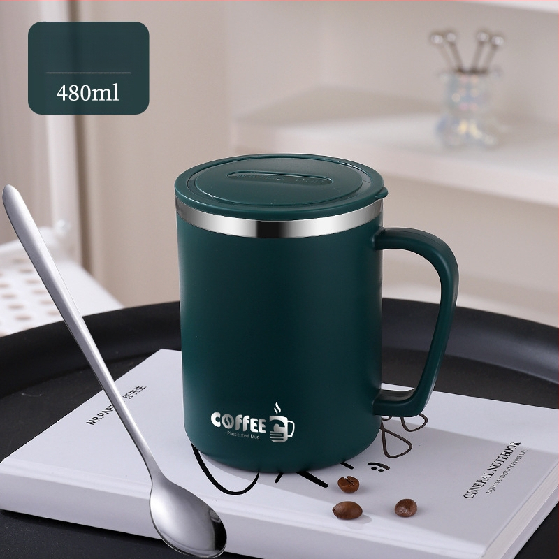 304 nerūdijančio plieno puodelis, dvigubo sluoksnio izoliuotas pieno puodelis, apsaugantis nuo kritimo, vandens puodelis su dangteliu, arbatos puodelis, biuro darbuotojo kavos puodelis