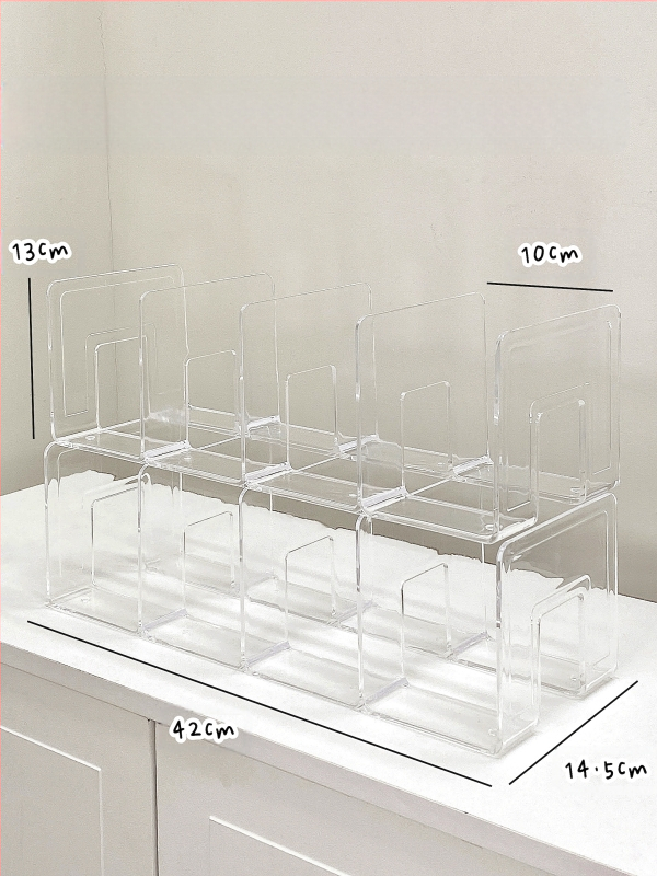 Krepšių laikymo spintos pertvaros plokštės laikymo lentynėlė krepšiams, sluoksniuotos krepšių lentynos, organizavimo demonstracinė lentyna