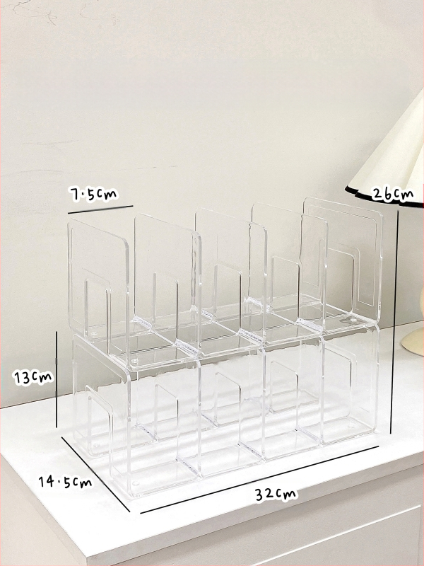 Krepšių laikymo spintos pertvaros plokštės laikymo lentynėlė krepšiams, sluoksniuotos krepšių lentynos, organizavimo demonstracinė lentyna